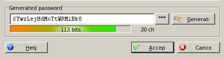KeePass Generate Password in Plain Text