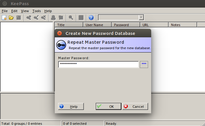 KeePass 3rd UI