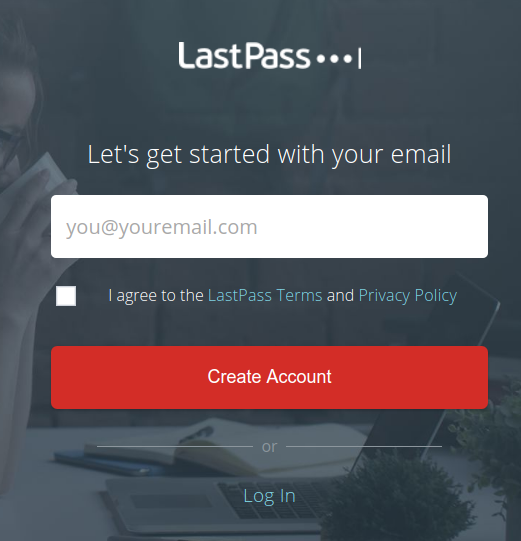 lastpass sign in